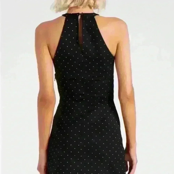 NWT CHLOE COLETTE DRESS “Odessa Fitted Mini Dress (pindot) - Picture 2 of 5